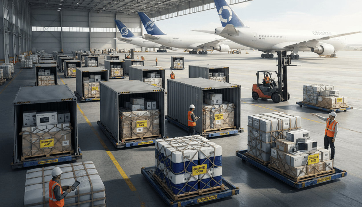 erfahren sie, wie die konsolidierung in der luftfracht funktioniert und welche vorteile die sammelladung für effizienten transport und kosteneinsparungen bietet.