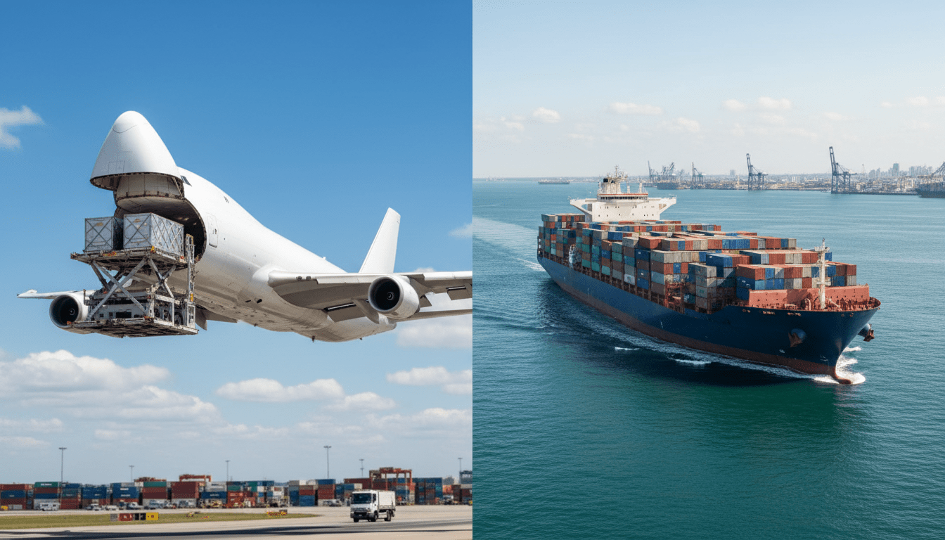 entdecken sie die vorteile von luftfracht und seefracht und erfahren sie, wann sich welcher transportweg für ihre versandbedürfnisse am besten eignet.