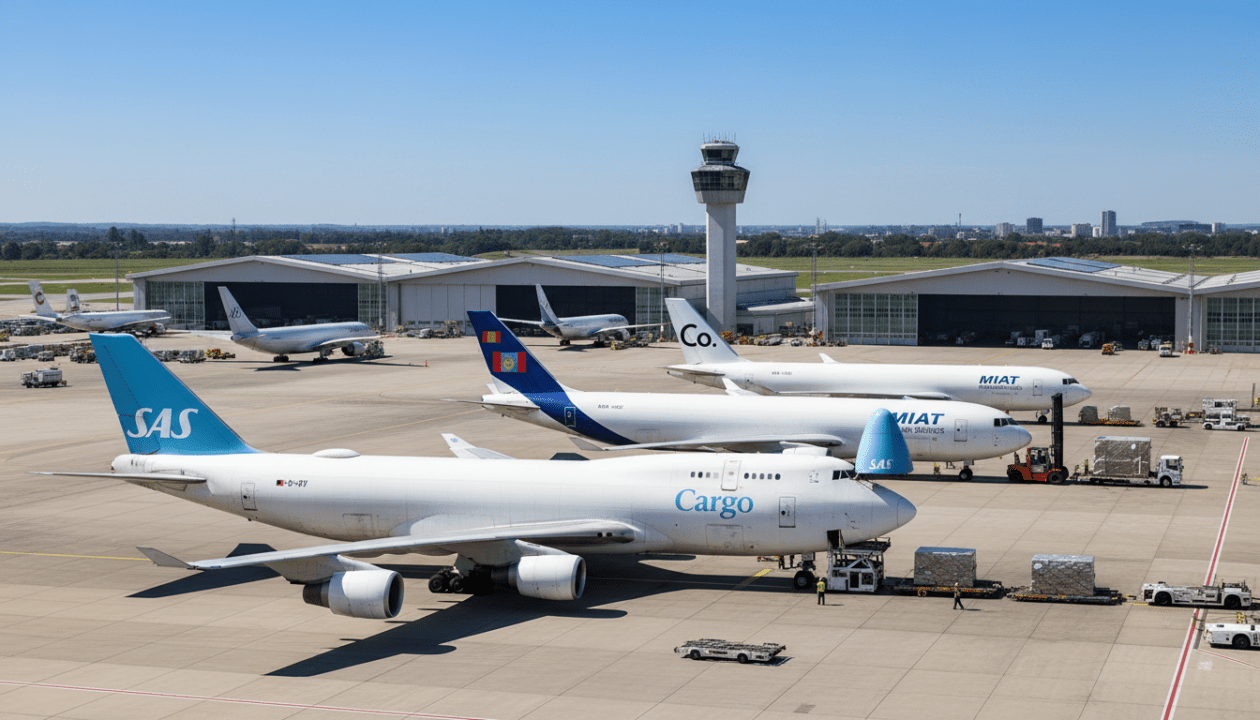 entdecken sie nischen-airlines wie sas cargo und miat mit vielfältigen frachtangeboten ab deutschland. effiziente logistiklösungen für ihre cargo-bedürfnisse.