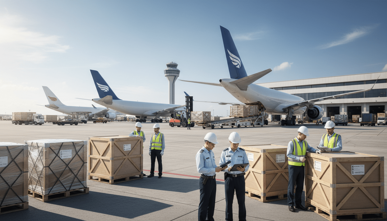 erfahren sie alles über die zollabwicklung bei luftfracht: detaillierte schritt-für-schritt-anleitung für import und export.