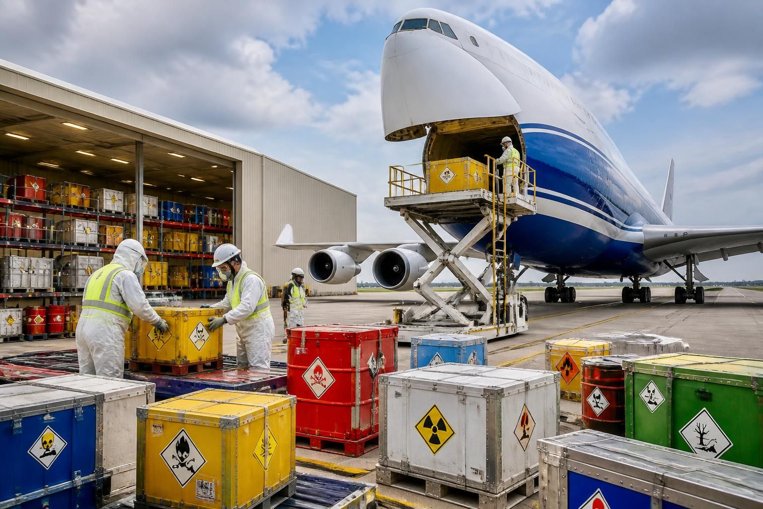 erfahren sie alles über luftfracht gefahrgut: den ablauf, die gefahrgutklassen und die richtige verpackung für den sicheren transport.