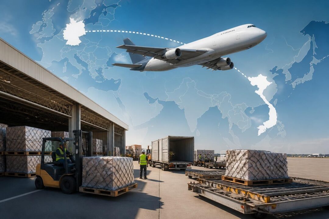 entdecken sie die luftfracht nach vietnam: alles zu kosten, laufzeiten und dem ablauf ab deutschland für eine effiziente und zuverlässige versandabwicklung.