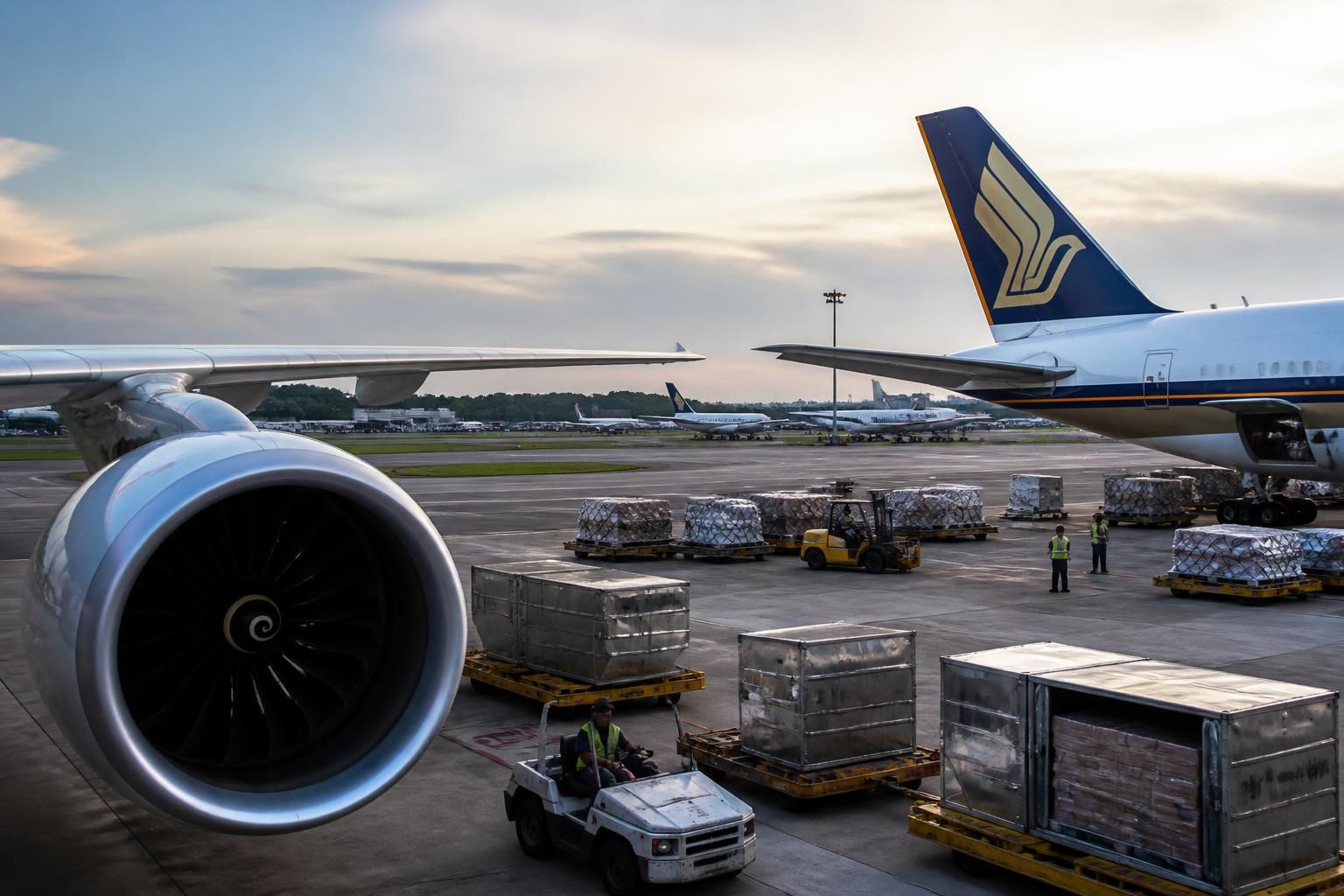 verfolgen sie ihre sendungen mit singapore airlines cargo und bleiben sie stets informiert über den status ihres guts am changi-hub.