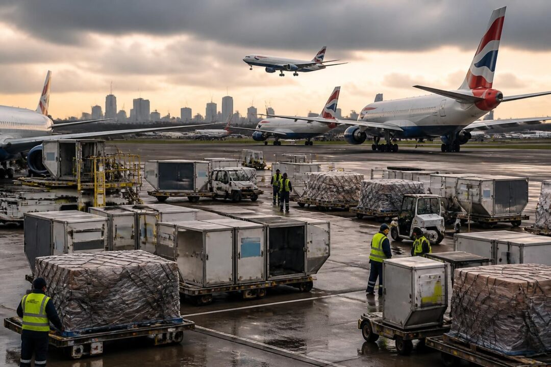 verfolgen sie ihre iag-sendungen bequem über london mit dem british airways cargo tracking-service. echtzeit-updates für ihre fracht.