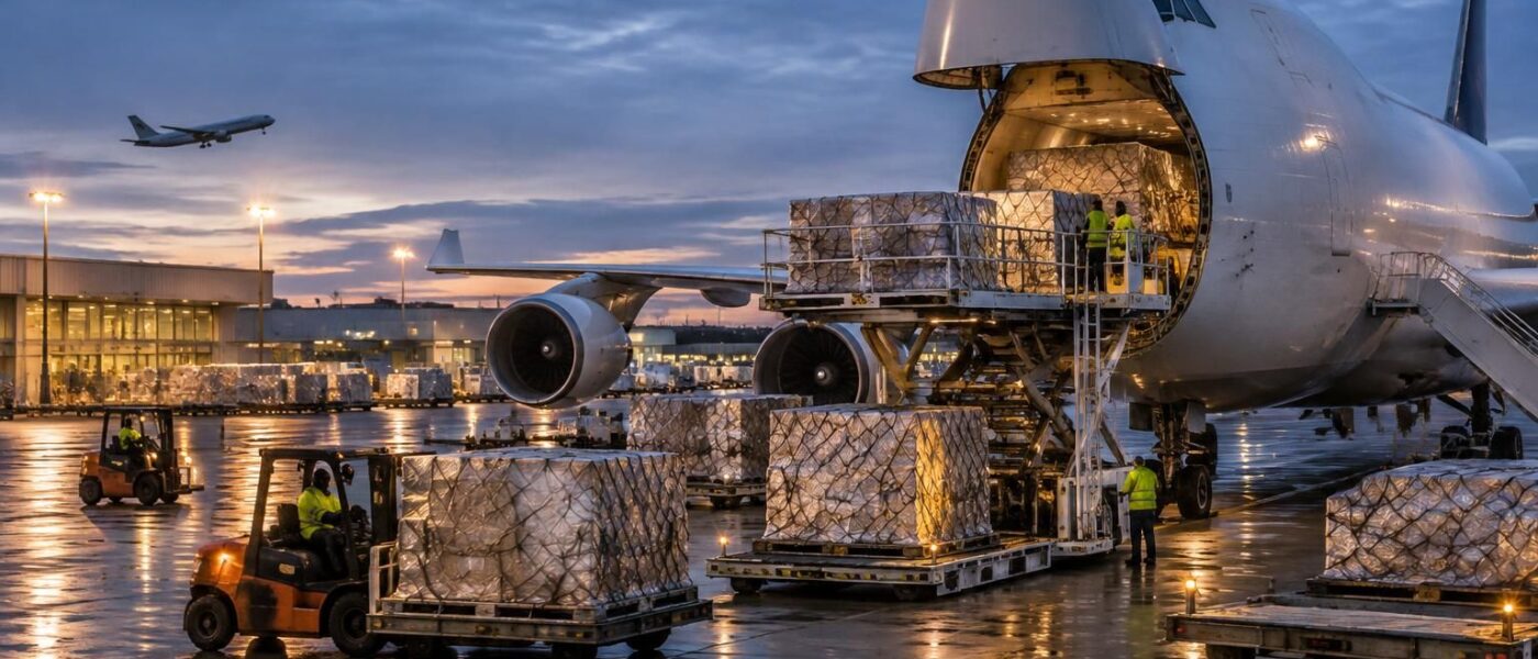 erfahren sie, wie weltweiter luftfrachtverkehr funktioniert – von der abholung und abfertigung bis zum transport und zur zustellung ihrer air cargo.